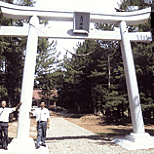 玉川神社鳥居